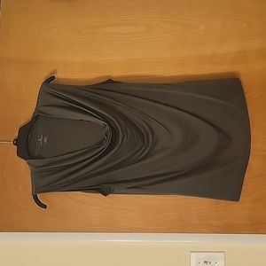 Good condition sleeveless blouse grey L